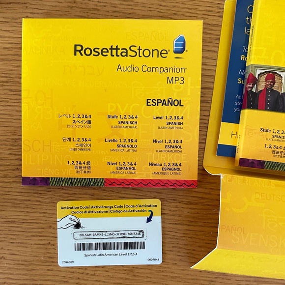 Rosetta Stone Spanish (Latin America) Espanol Version 4 Level 1-4 - Picture 8 of 9